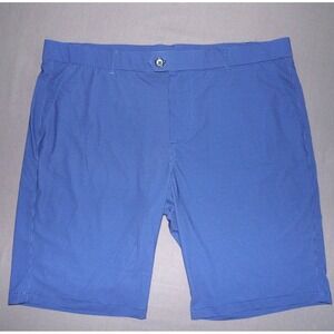 GREYSON MONTAUK Blue Check Stretch 10" Performance Chino Golf Shorts Men's 40‎